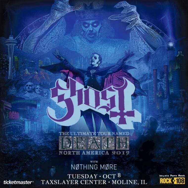 The Ultimate Tour Named Death 2019 - Luxembourg